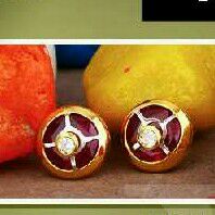 18kt Gold Classic Ladies Earrings