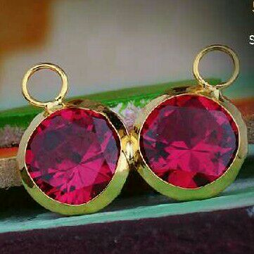 18kt Gold Classic Ladies Earrings