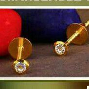 18kt Gold Designer Ladies Earrings