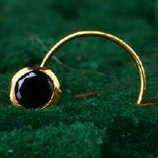 18kt Designer  Ladies Nosepin