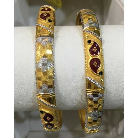 22KT Gold Ladies Designer Bangle