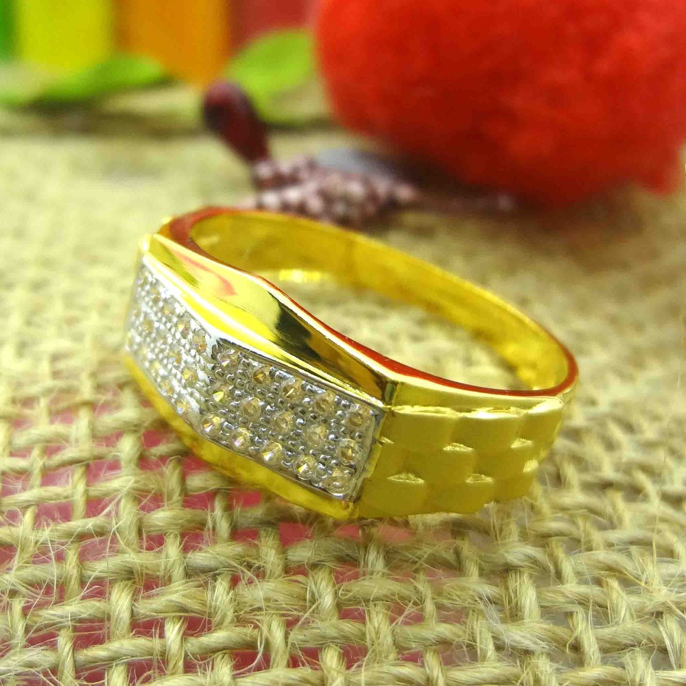 Daily wear 22 kt gold gents ring