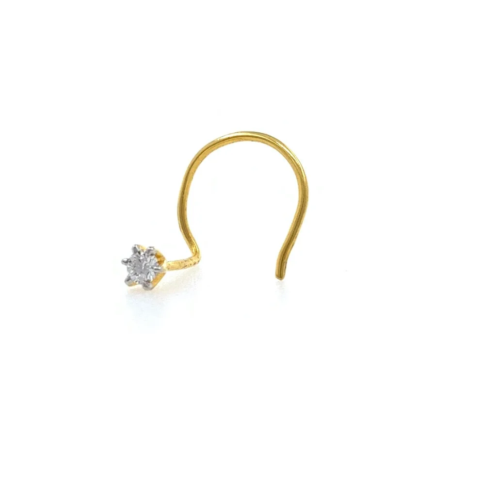 18k Gold Solitaire Ring For Men