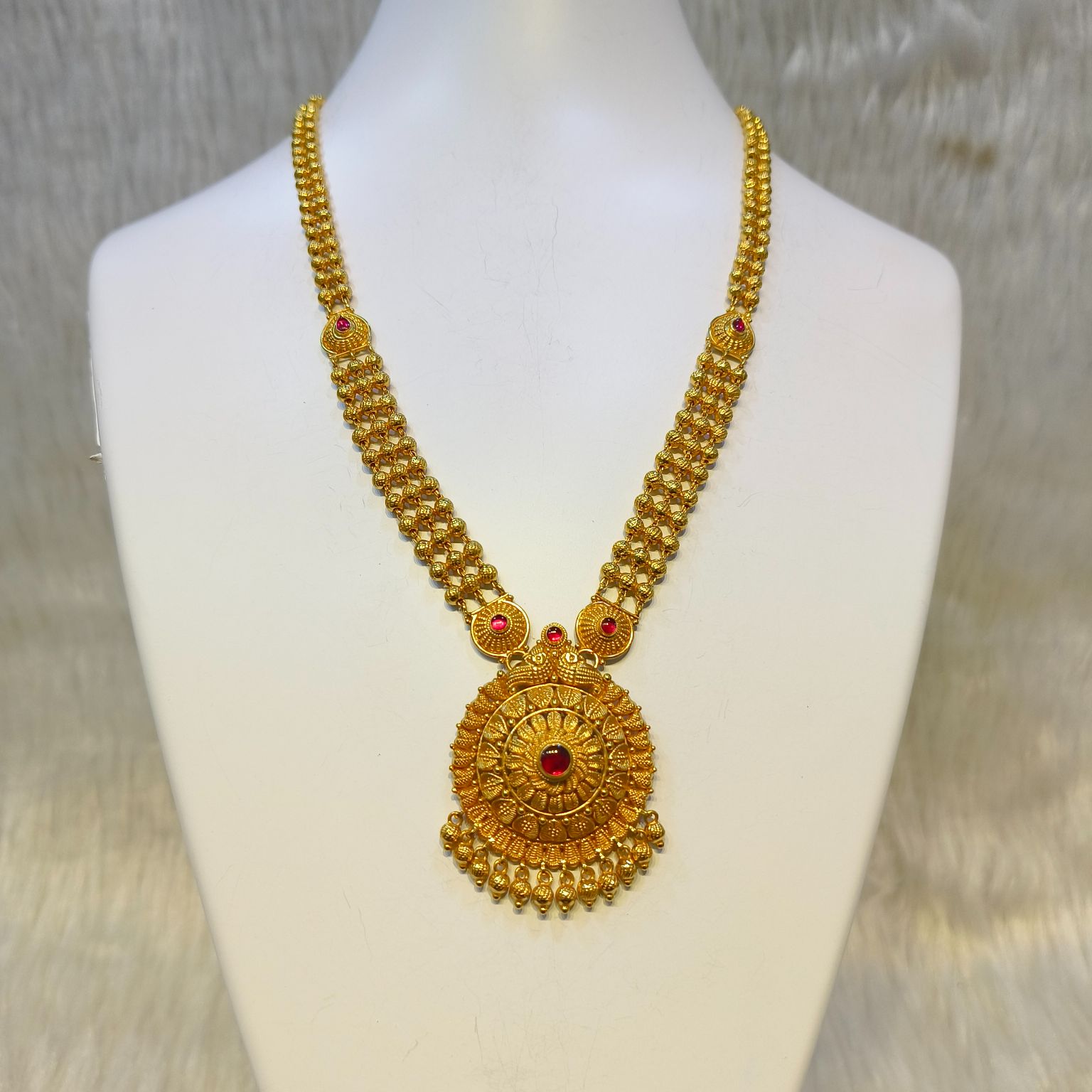 22K Gold Fancy Temple Haar