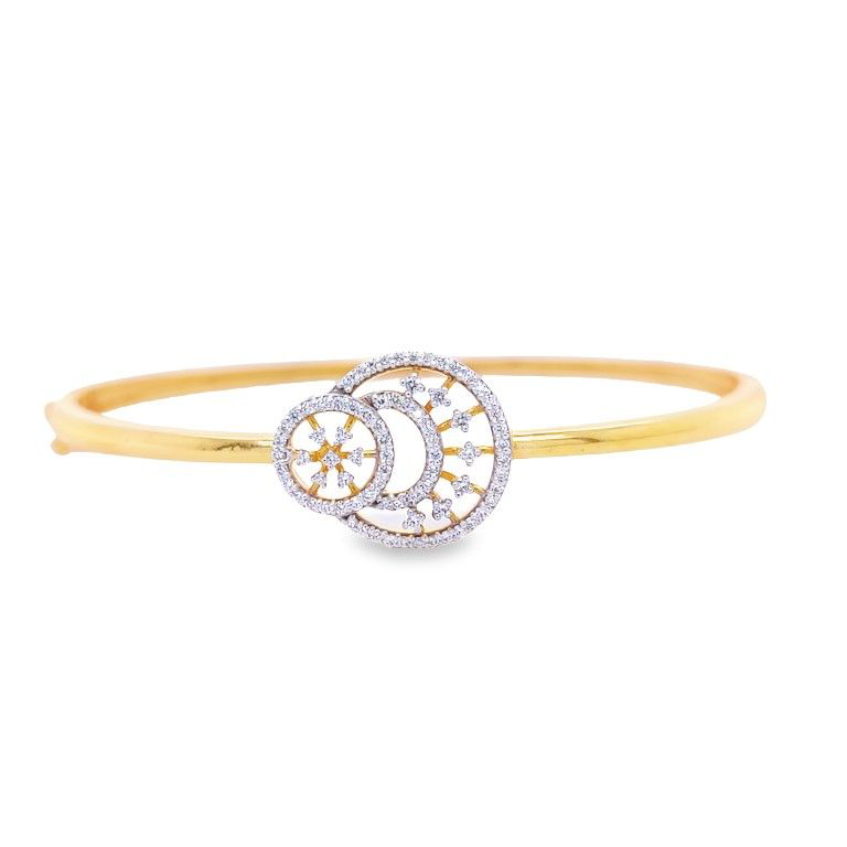 18k Gold Exclusive Design Diamond Bracelet