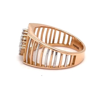 18k Gold With Diamond Elegant Ring For Men - Image 4