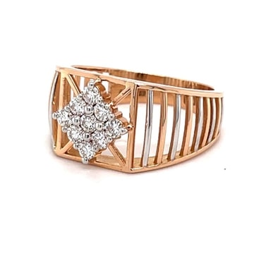 18k Gold With Diamond Elegant Ring For Men - Image 2