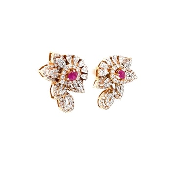 750 Gold Diamond Dazzle Earring - Image 2