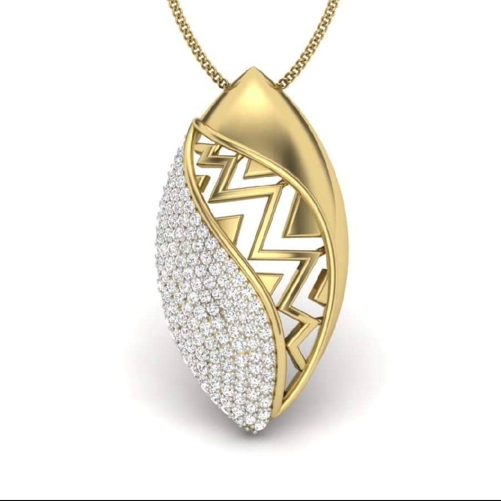 18k gold fancy pendent SV5540