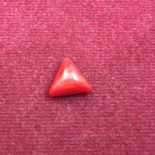 3-52ct triangle red red-coral-mungaa