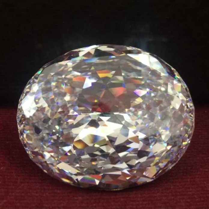 5-42KT round white diamond-heera
