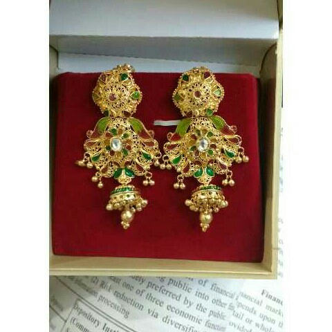 22KT Gold Designer Butti