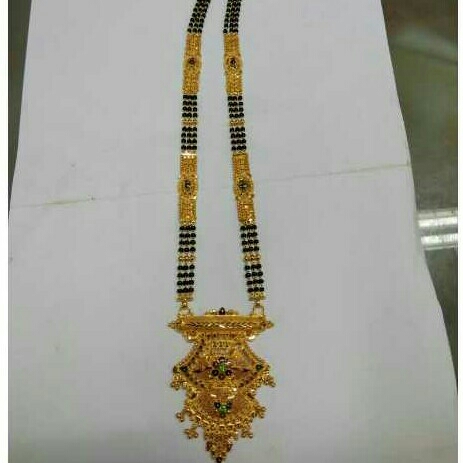 22KT Designer Gold Mangalsutra