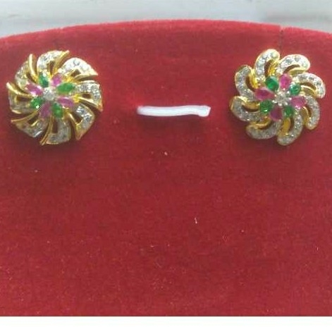 18KT Gold Antique Earrings