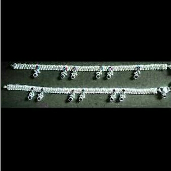 Fancy Silver Payal