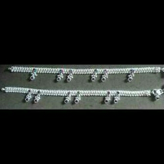 Fancy Silver Payal