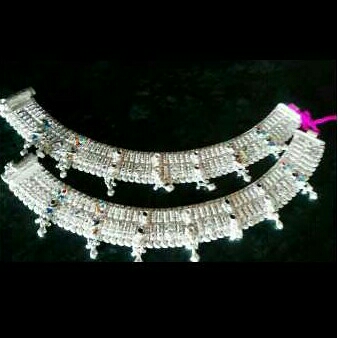 Fancy Silver Payal