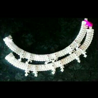 Fancy Silver payal