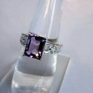 925 Sterling Silver Real gemstone ring