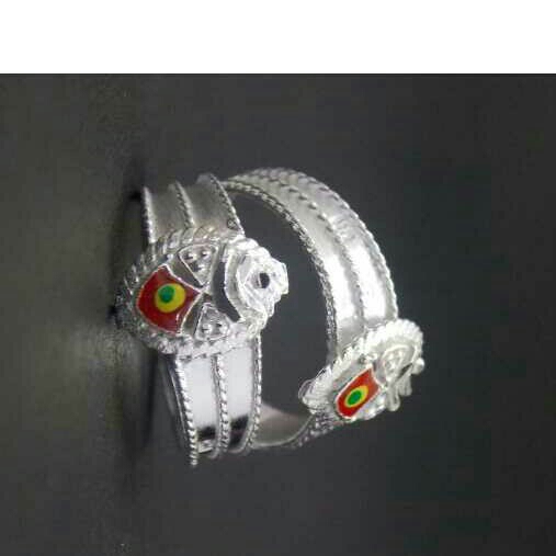 Silver Mina ferva (Toe Rings)