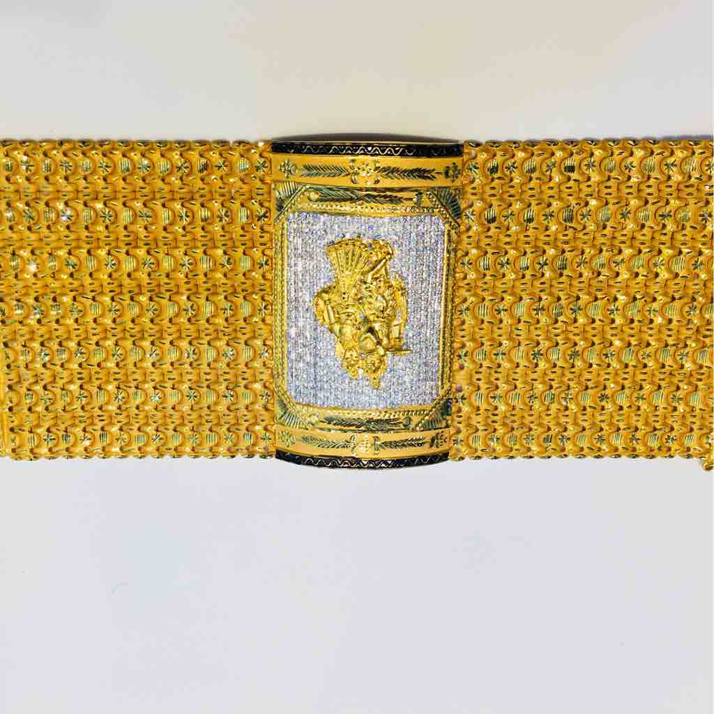 916 Pure Gold Attractive bharvadi chain