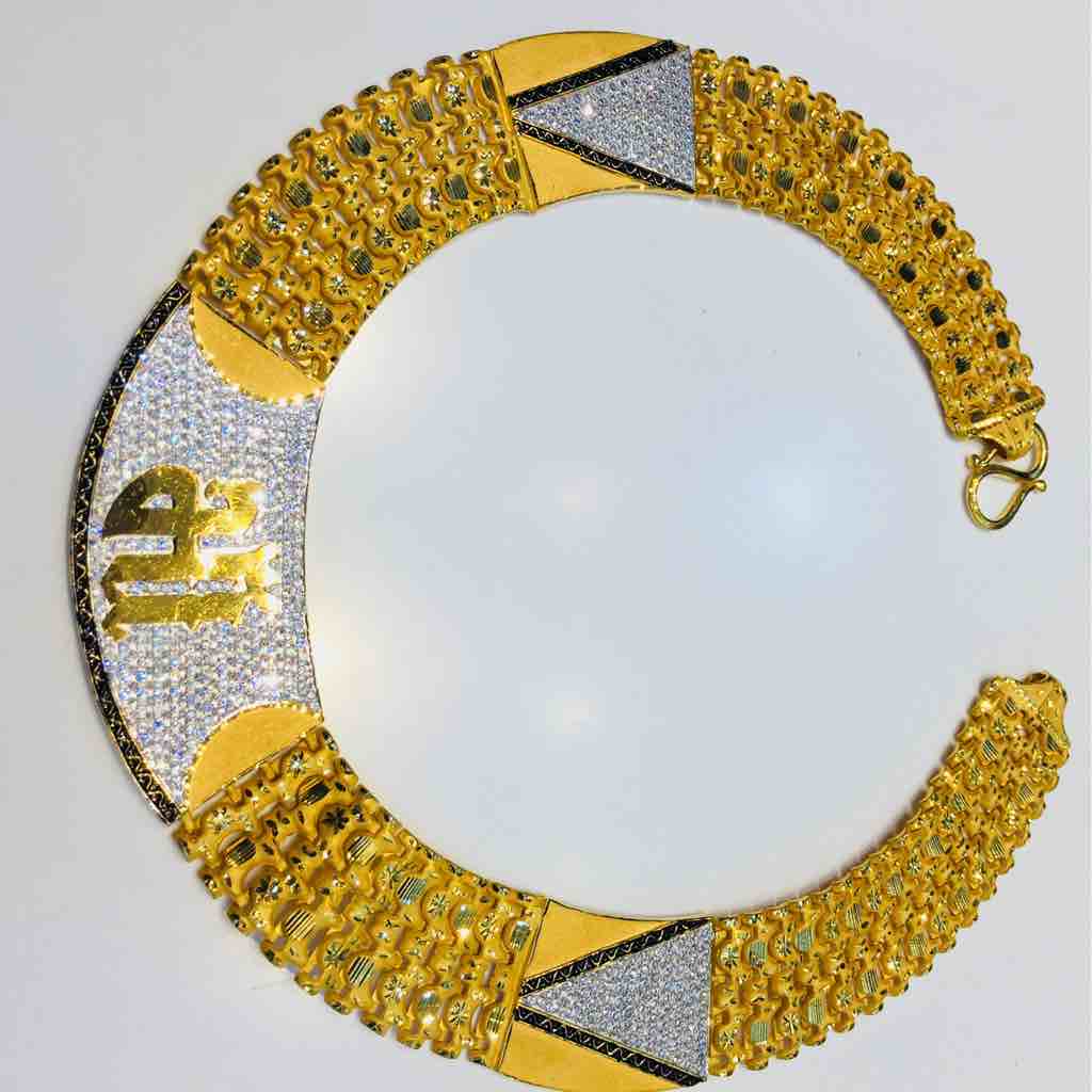 916 Gold Maa bharvadi Necklace