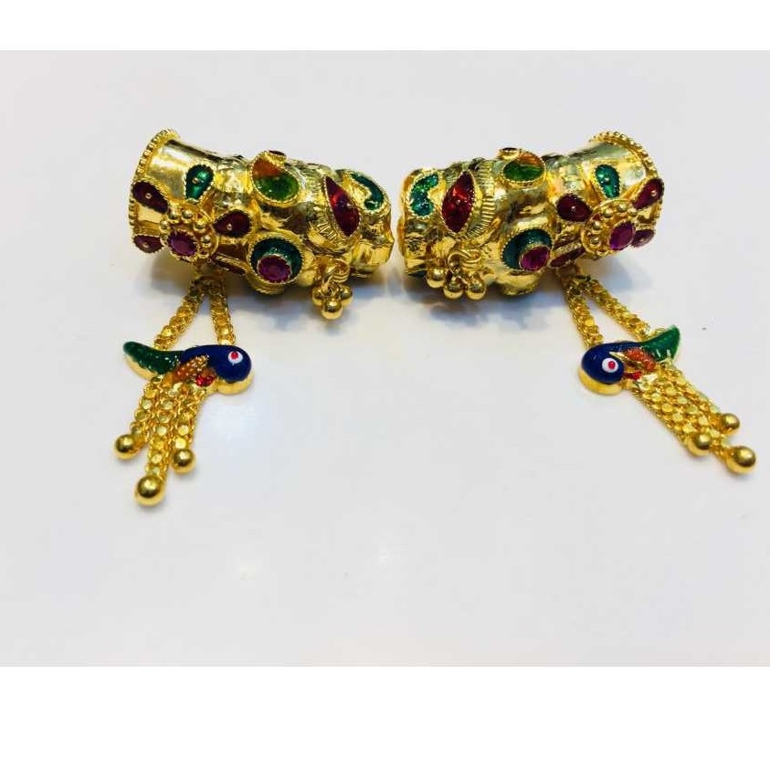 22K Gold fancy Bharwadi Pendant