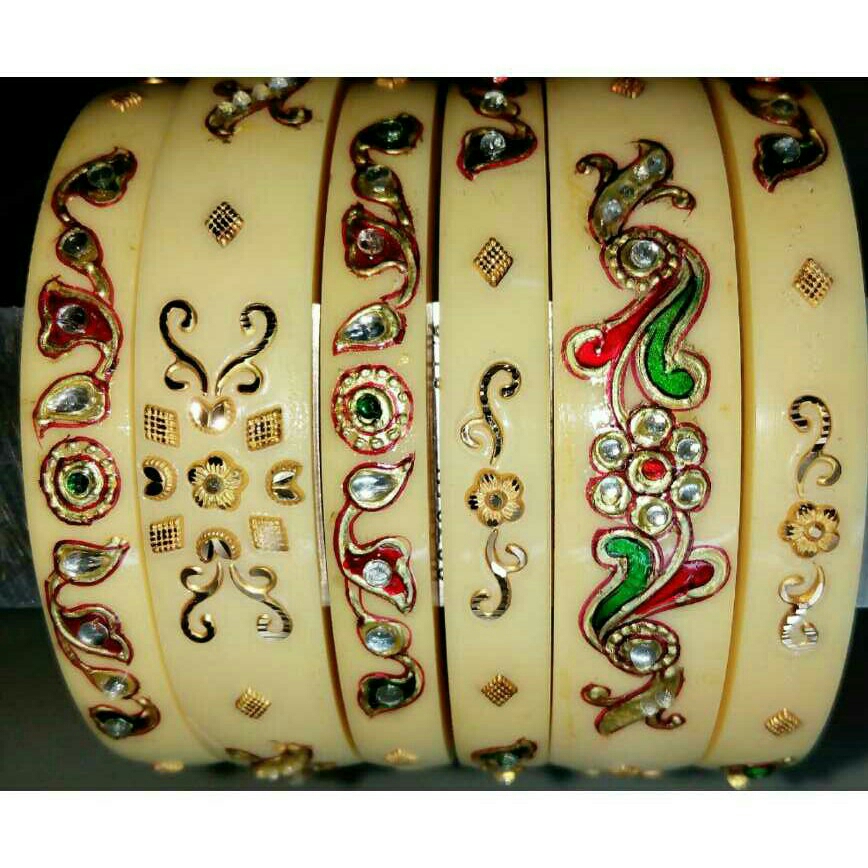 Fancy Gold Ladies Bangle