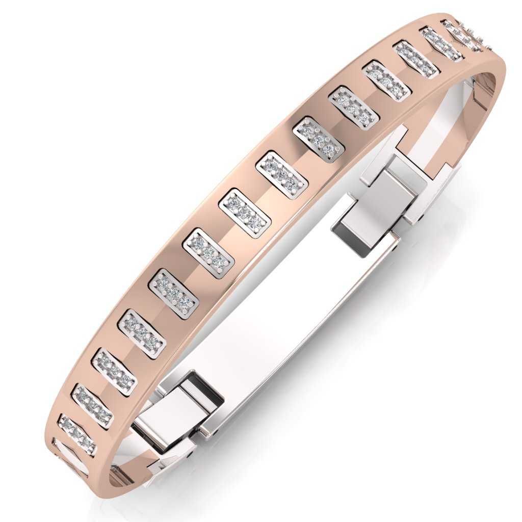 18KT Gold Designer Gents bracelet