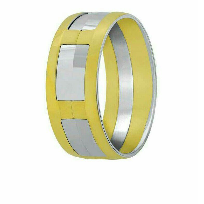 18K / 750 Yellow Gold Modern Ring
