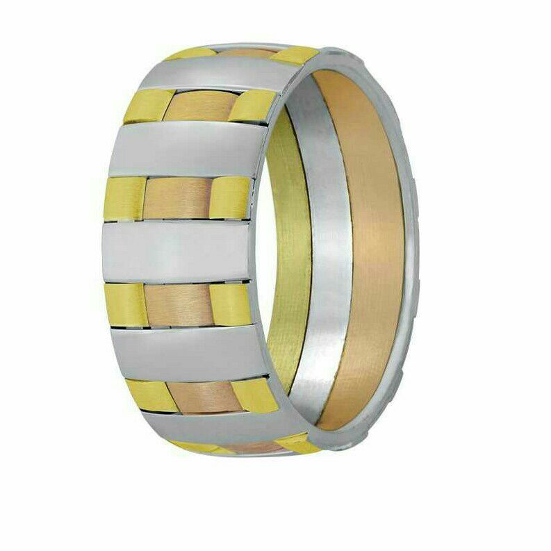 Modern 18K Designer Gold Ring