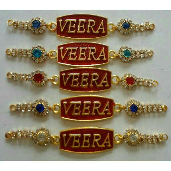 Fancy Diamond Rakhi Bracelet