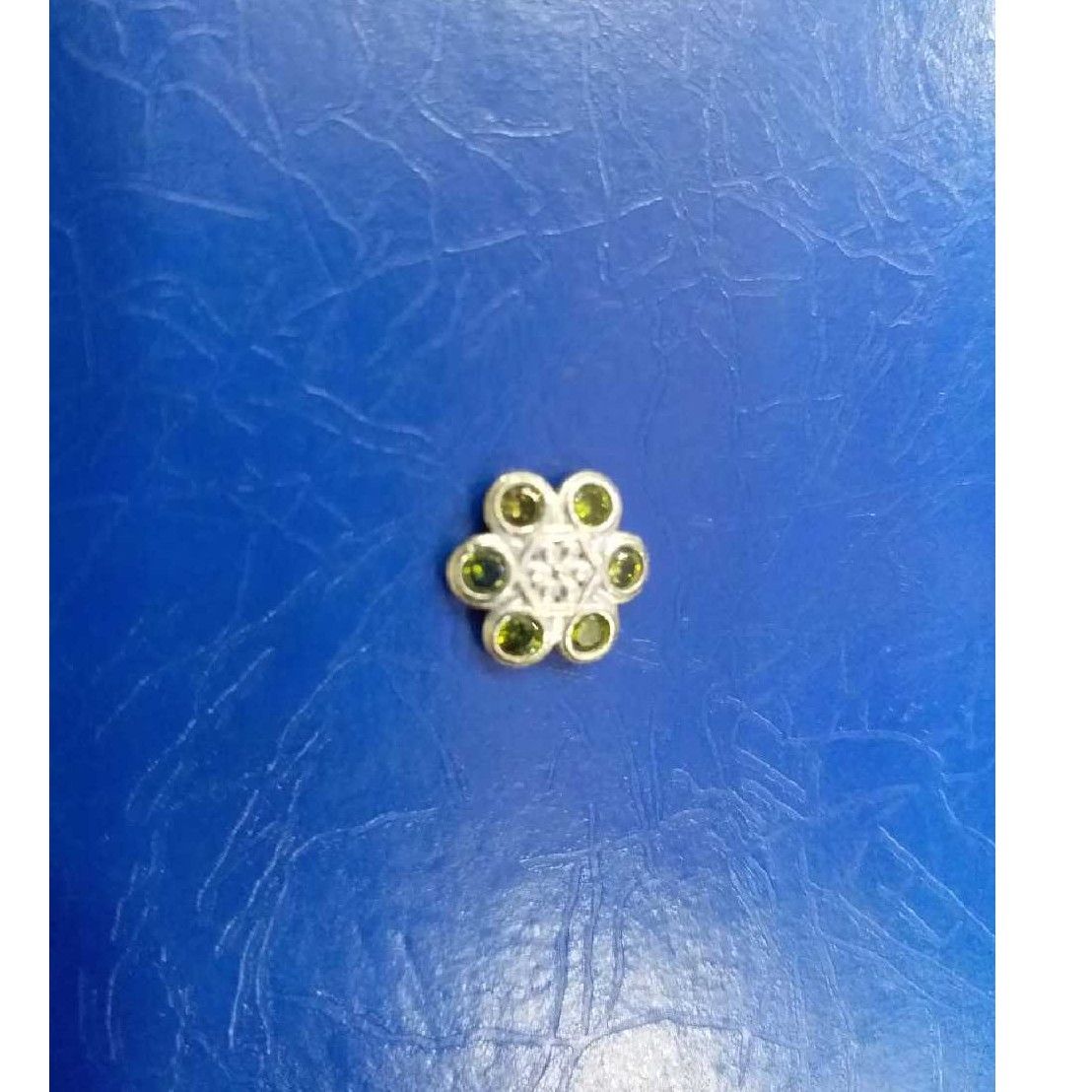 Silver Indian Fancy Studded Pendant