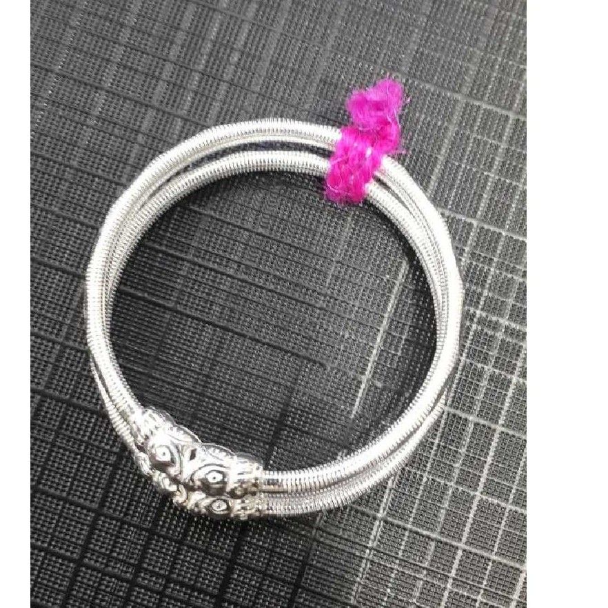 Silver Kids Indian Fancy Kadli
