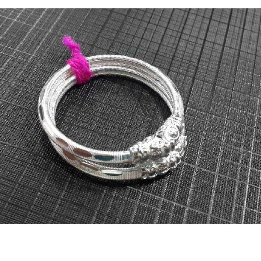 Ladies Silver Fancy Kadli white