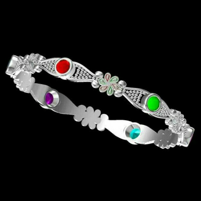 Silver Bangles