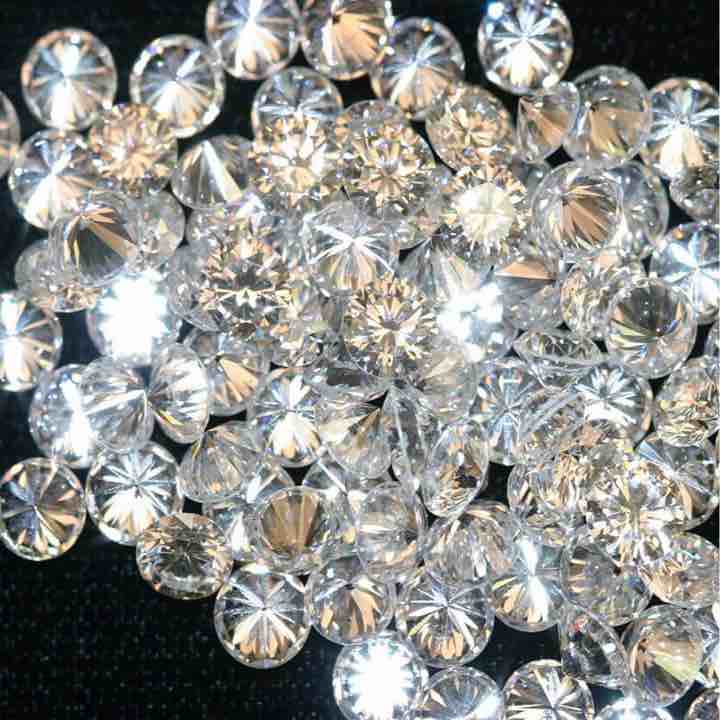 Loose Round CVD/HPHT Lab Grown Syntheic Diamonds