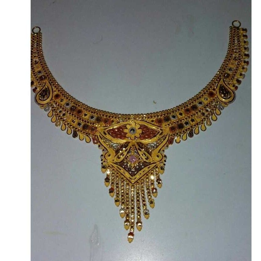22k Gold Fancy Necklace