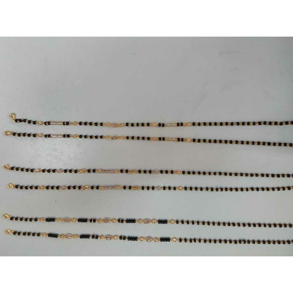 1 Line Gold Mangalsutra - Image 2