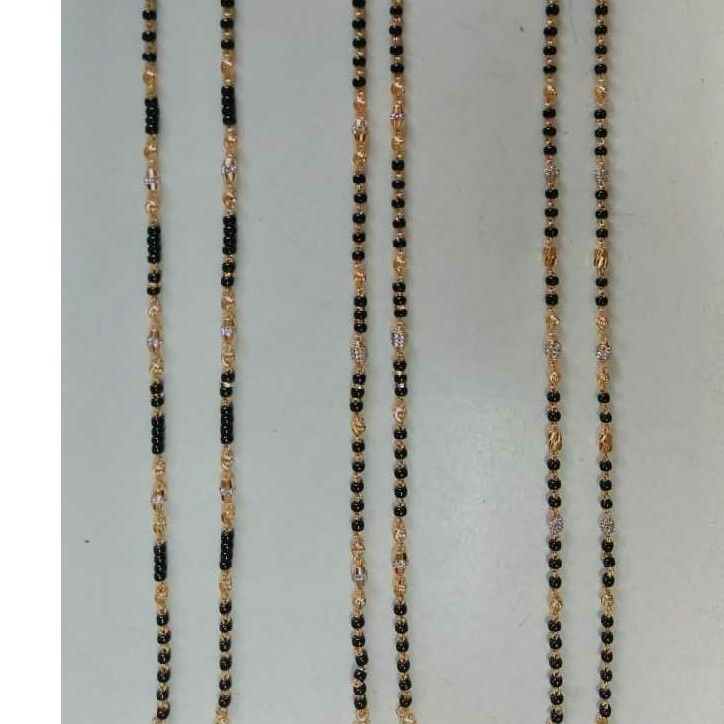 1 Line Gold Mangalsutra