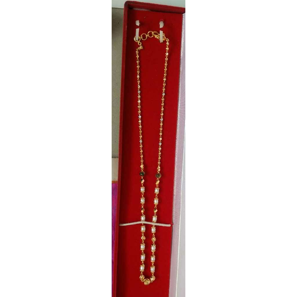 Delicate 916 Gold Ladies Chain