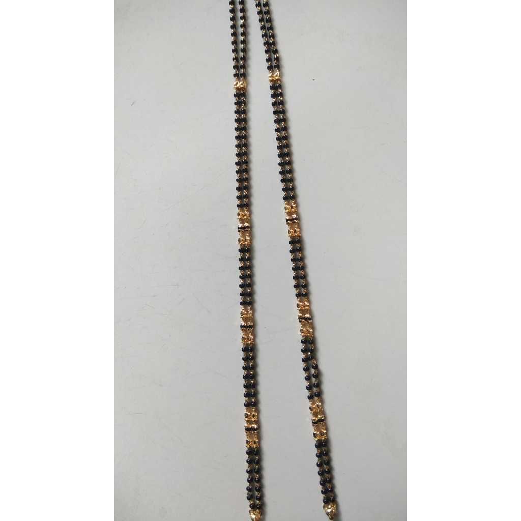 916 Gold Double Chain Ladies Magalsutra