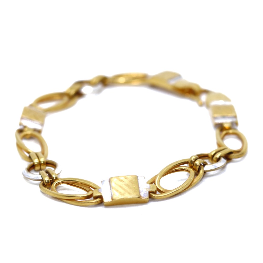 916 / 22ct yellow gold casting lucky for men GBG0002