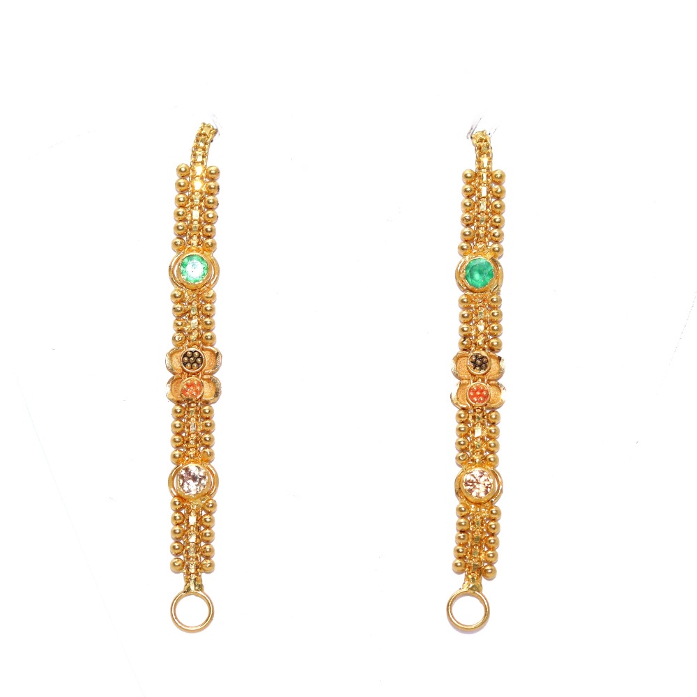 22ct / 916 yellow gold casualware kanser for women KCG0007