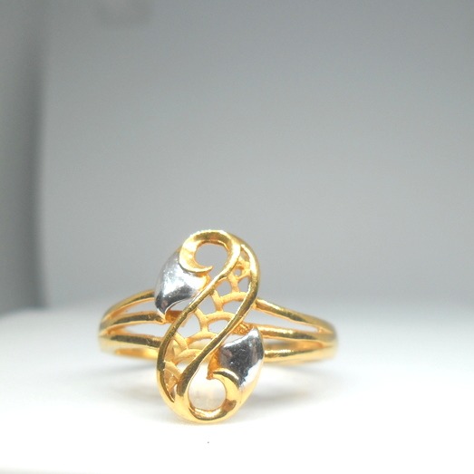 22KT / 916 Gold Handmade casual Ring For ladies lRG0451