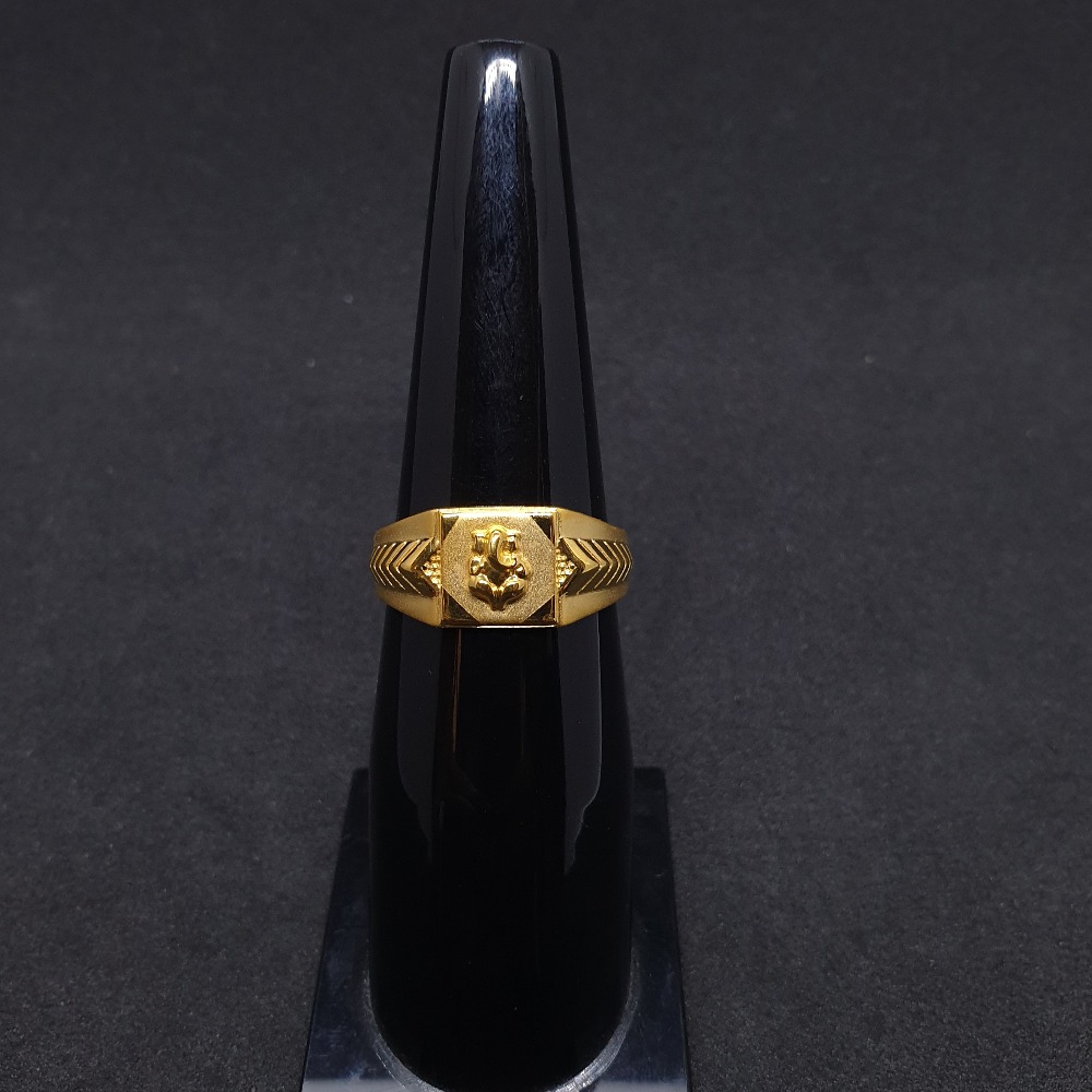 Ganpati Gents Ring Plain GRG-0335
