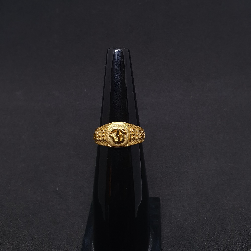 Om Gents Ring Plain GRG-0325