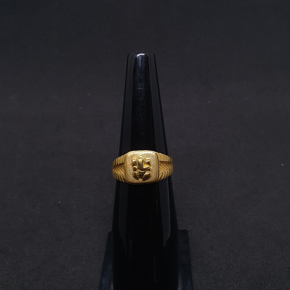 Ganpati Gents Ring Plain GRG-0310