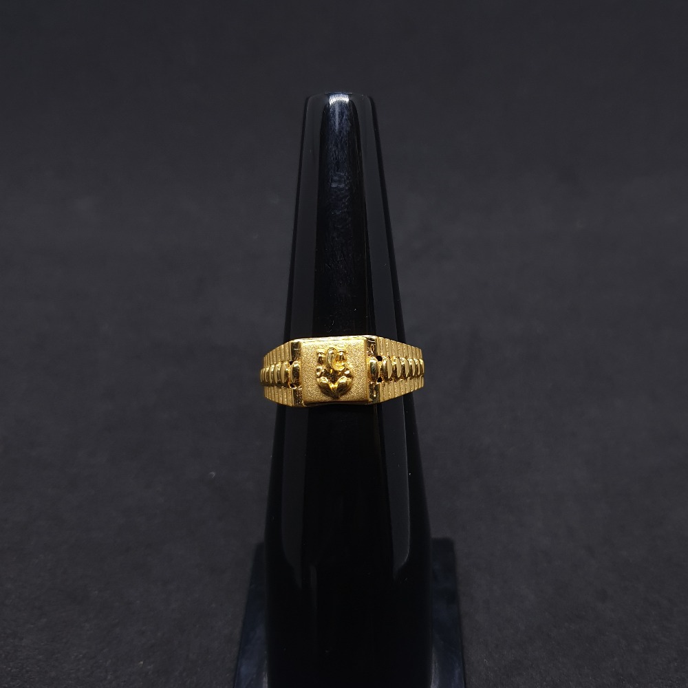 Ganpati Gents Ring Plain GRG-0298