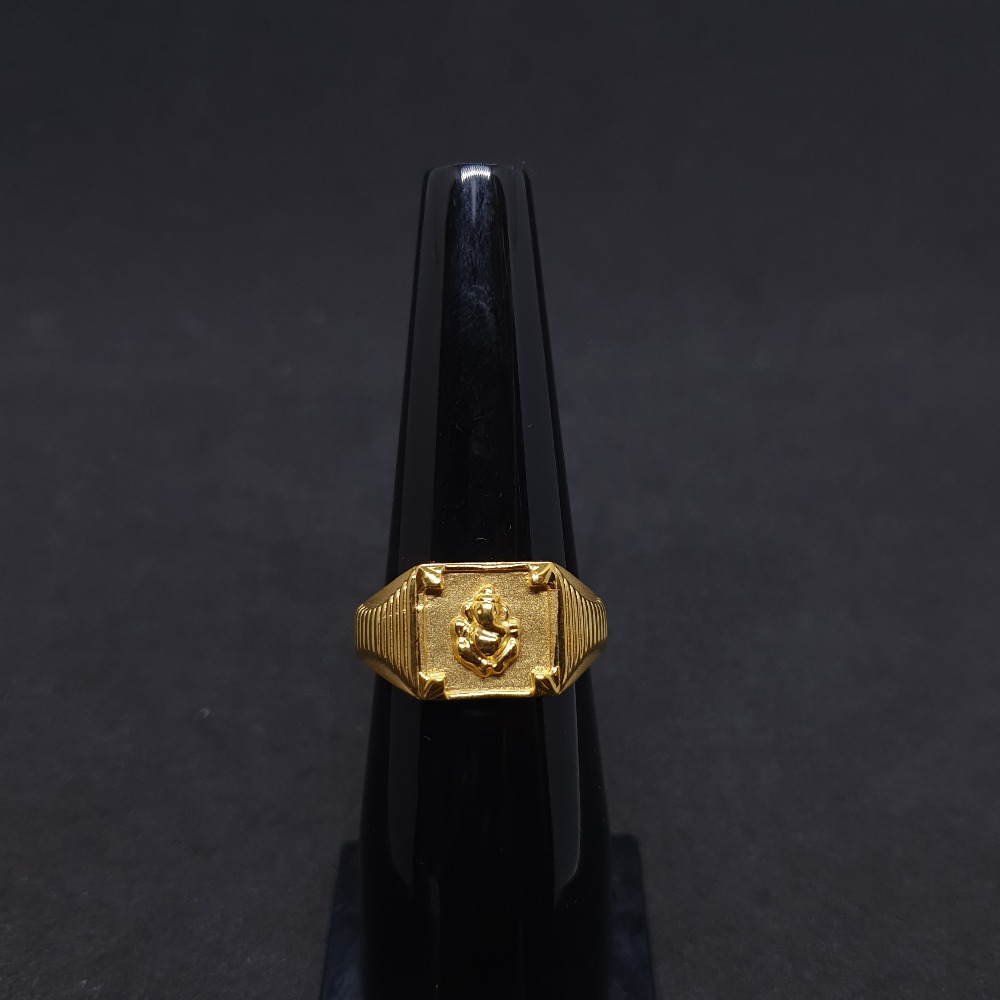 Ganpati Gents Ring Plain GRG-0294